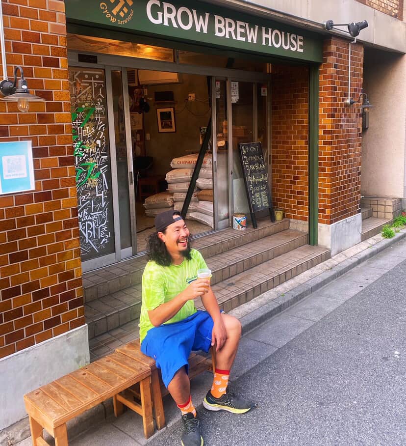 GROW BREW HOUSE　ヘッドブリュワー岩立さん