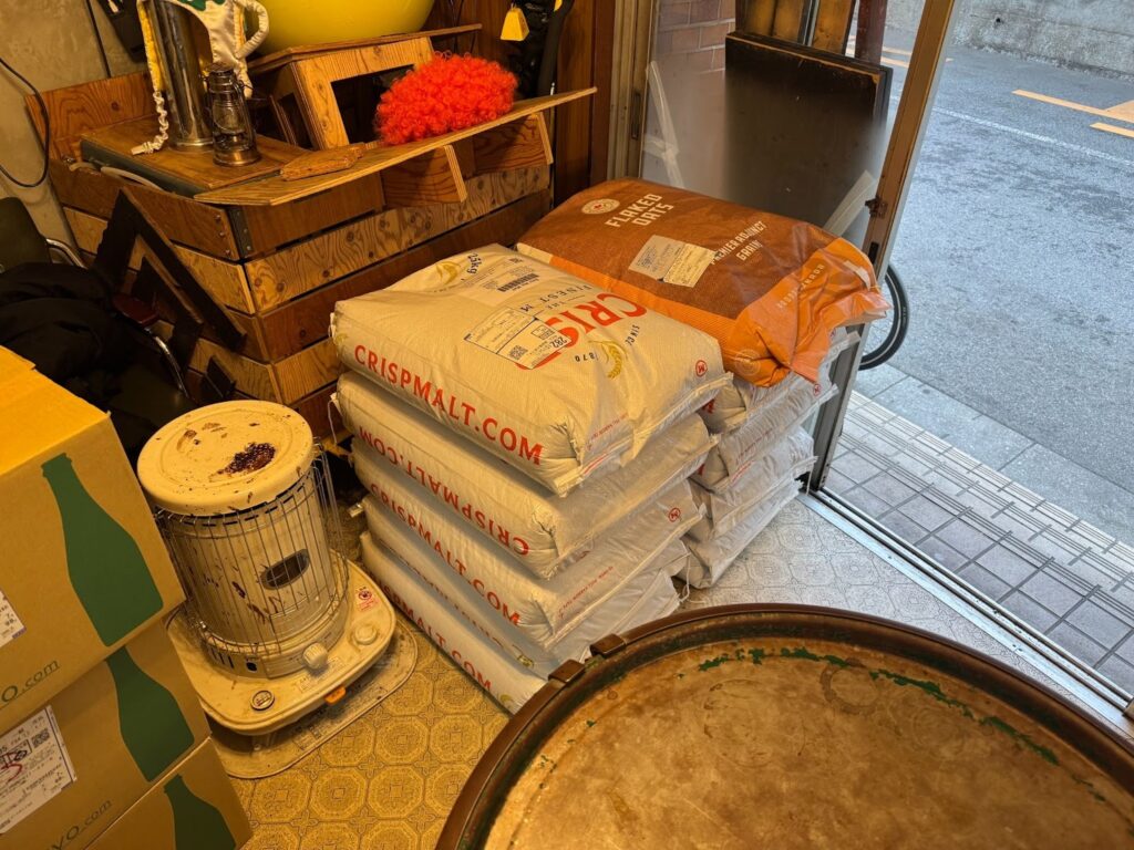 ビールの原料のモルト