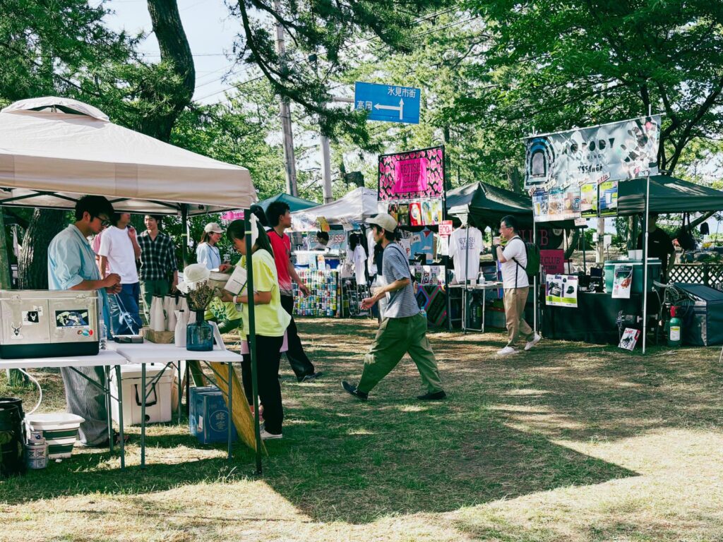 BEACH MARCHEの会場の様子