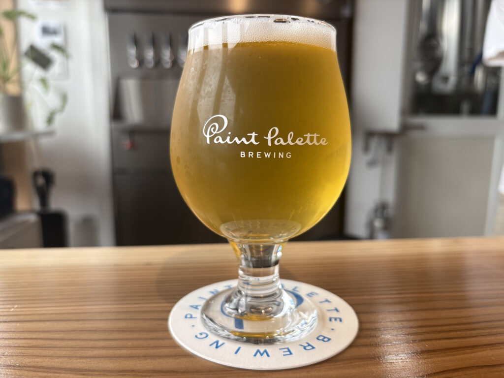 ペイントパレットのビール